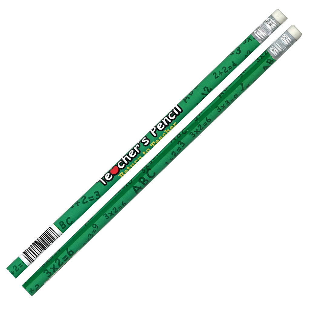 J.R. Moon Pencil Company Pencils Teachers Pencil 12Pk Green