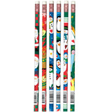 J.R. Moon Pencil Company Pencils Christmas Assorted