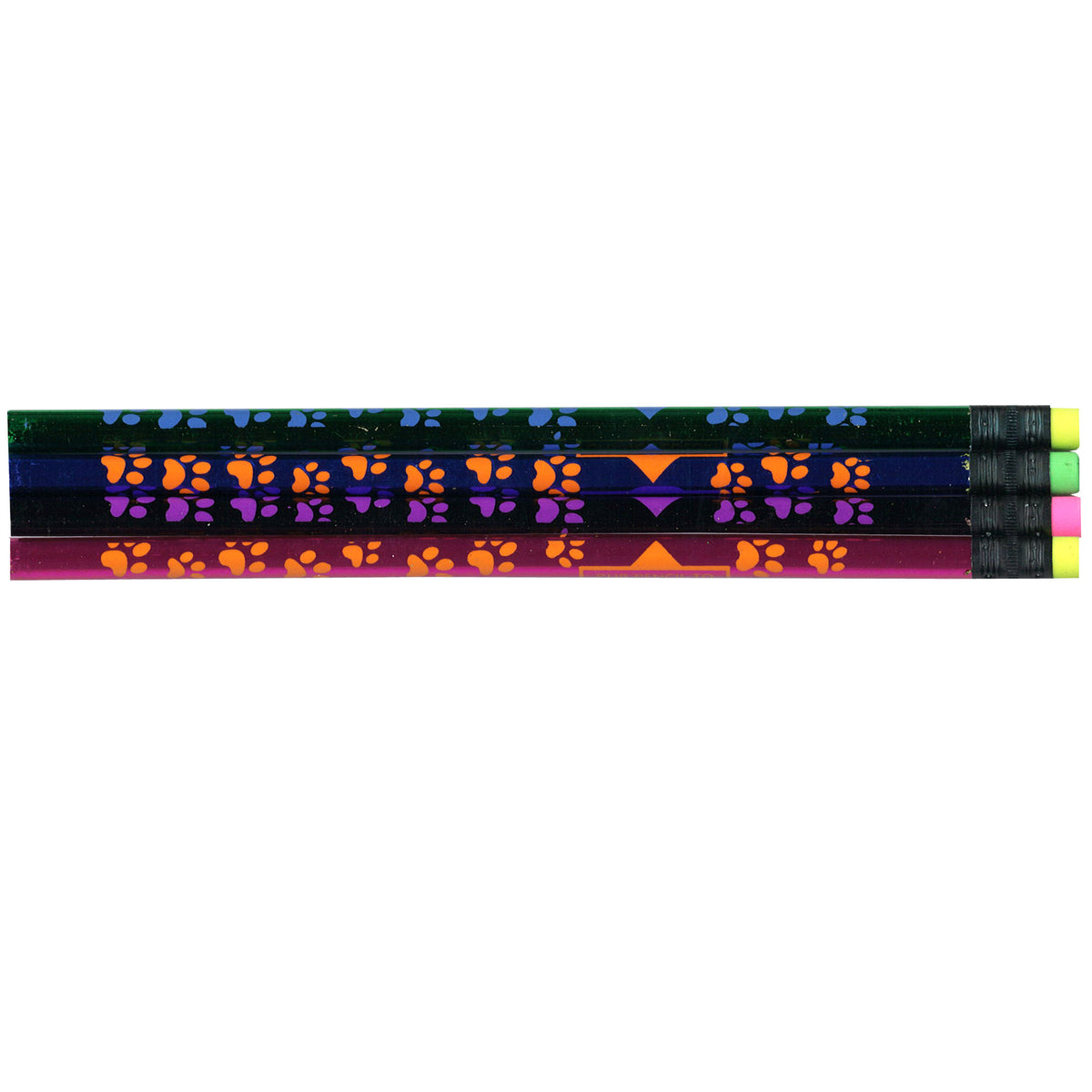 J.R. Moon Pencil Company Pencil Thermo Paw Prints Dozen