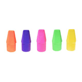J.R. Moon Pencil Company Cap Eraser Bright Colors 144/Pk