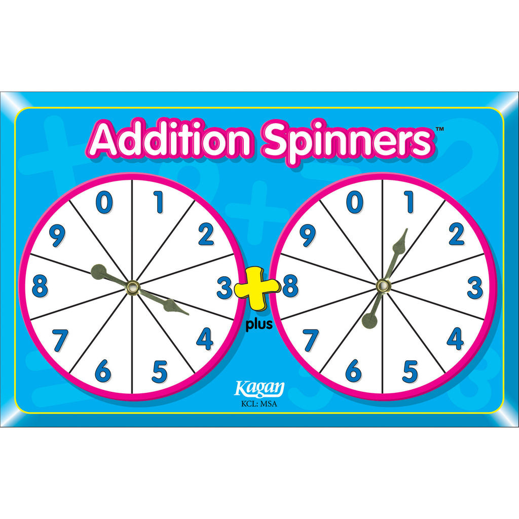 Kagan Publishing Addition Spinners