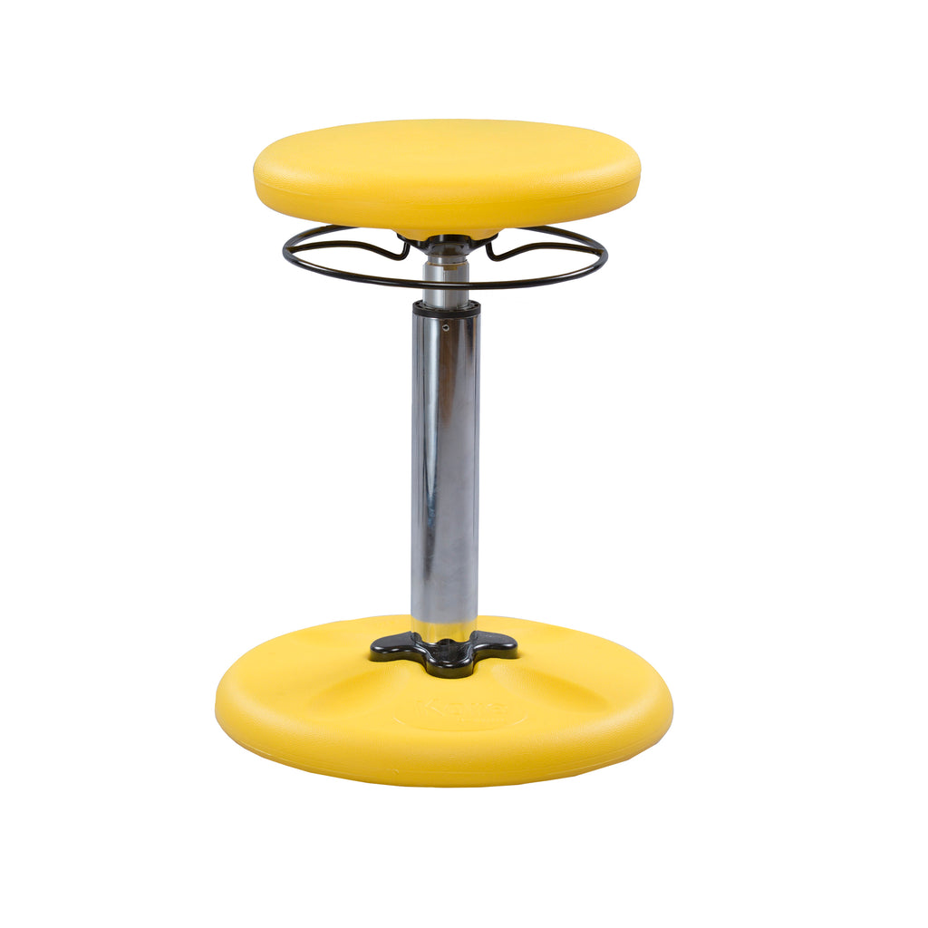 Kore Design Kore™ Kids Adjustable Wobble Chair, Yellow