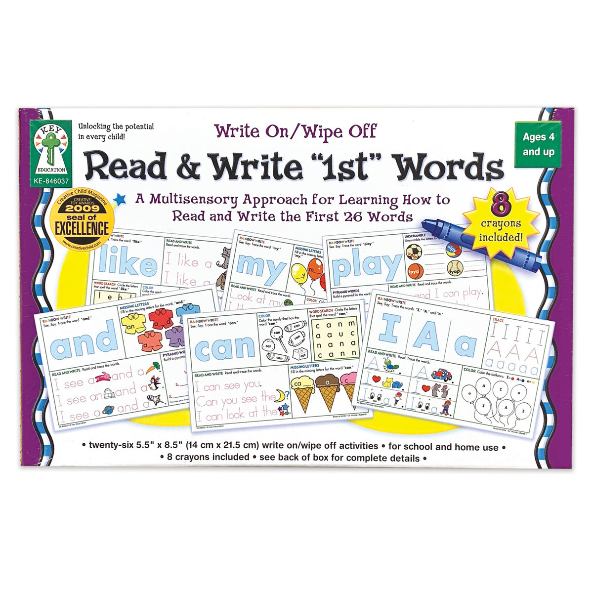Carson Dellosa Write On/Wipe Off Manipulative