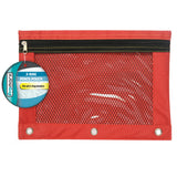 Kittrich Corporation Promarx® 3-Ring Pencil Pouch with Mesh Window