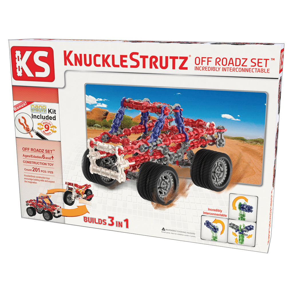 Incredibly Interconnectable Toy KnuckleStrutz: Off Roadz Set