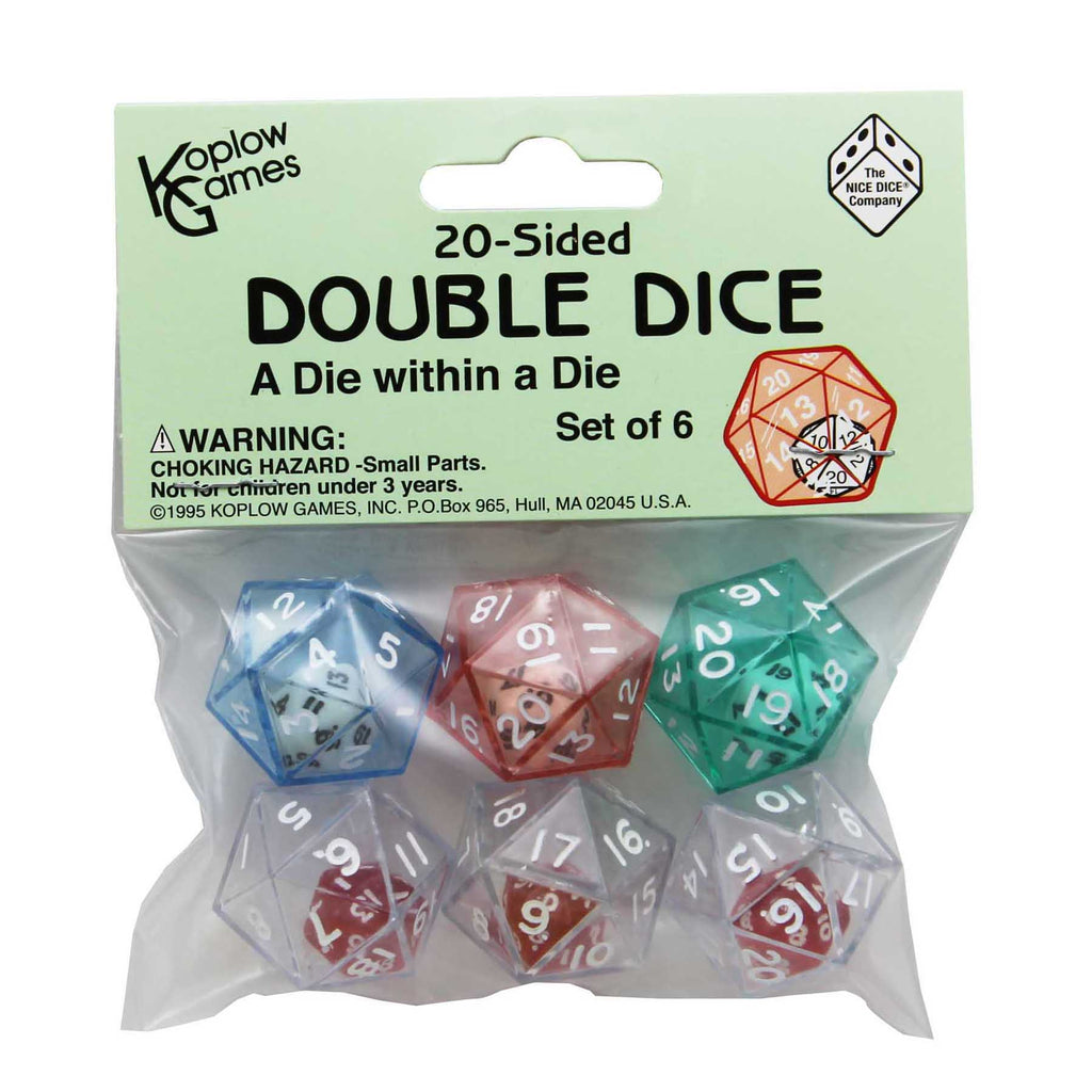 Koplow Games 20 Sided Double Dice