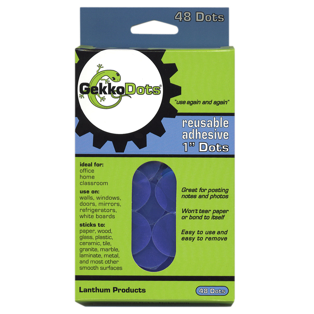Lanthum Products GekkoDots Reusable Adhesive Dots 48Pk (discontinued)