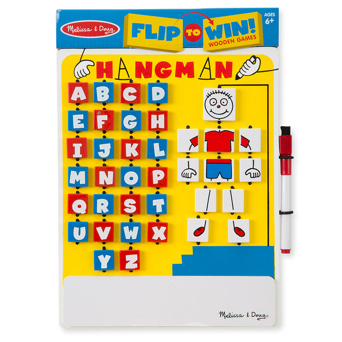 Melissa & Doug Flip To Win Hangman