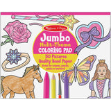 Melissa & Doug Jumbo Coloring Pad, Pink