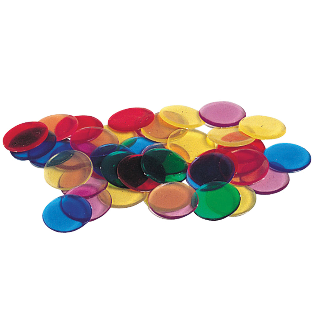 Learning Resources Transparent Counters, Set of 250