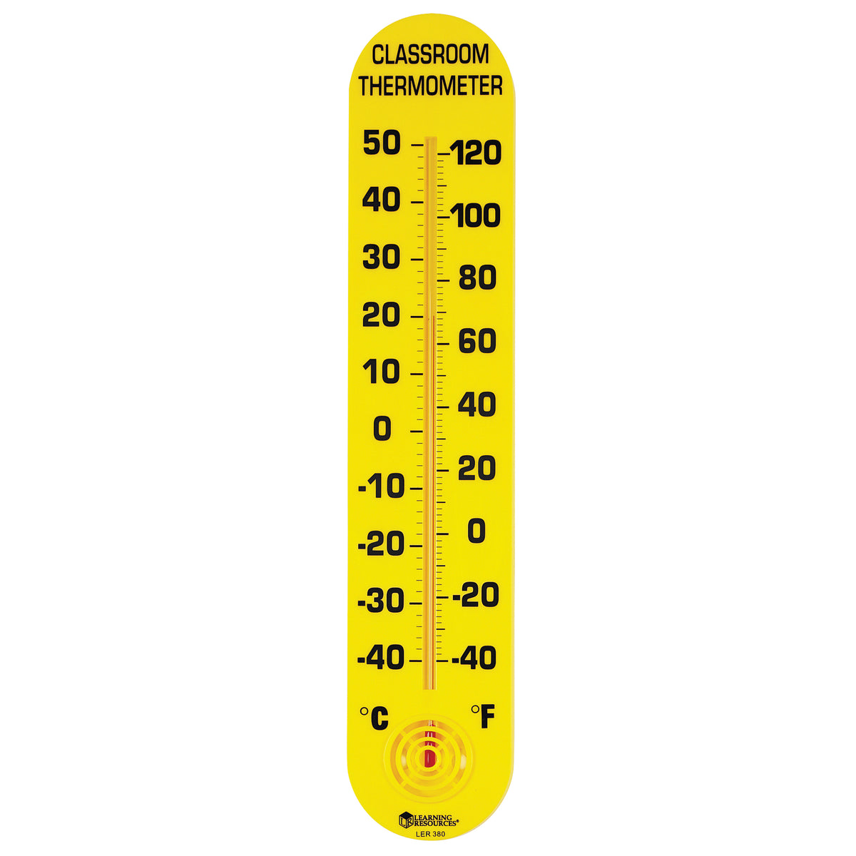 Learning Resources Classroom Thermometer: 15"H