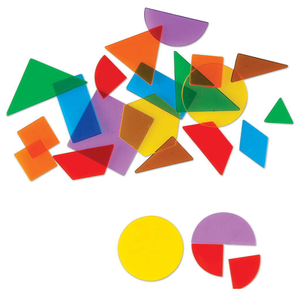 Learning Resources Translucent Geometric Shapes | LER1766 – SupplyMe