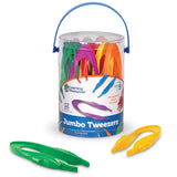 Learning Resources Jumbo Tweezers, Set of 12