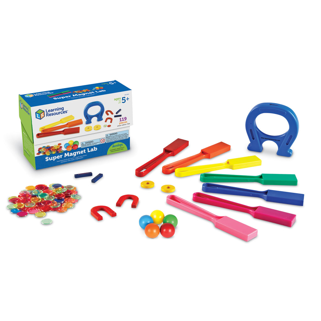 Learning Resources Super Magnet Classroom Lab Kit