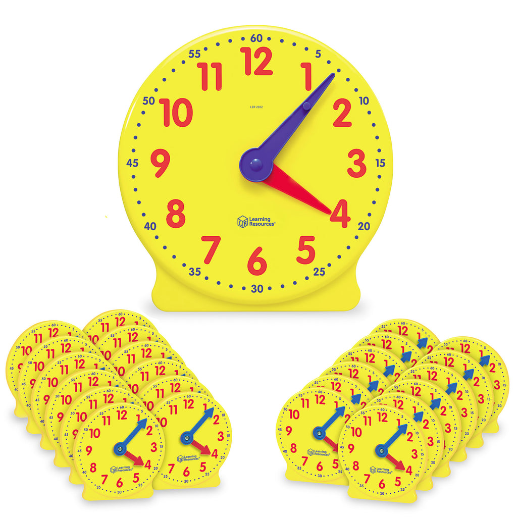 Learning Resources Classroom Clock Kit | LER2102 – SupplyMe