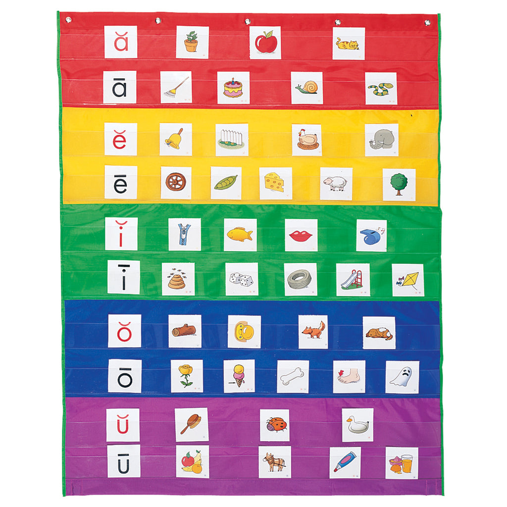 Learning Resources Rainbow Pocket Chart