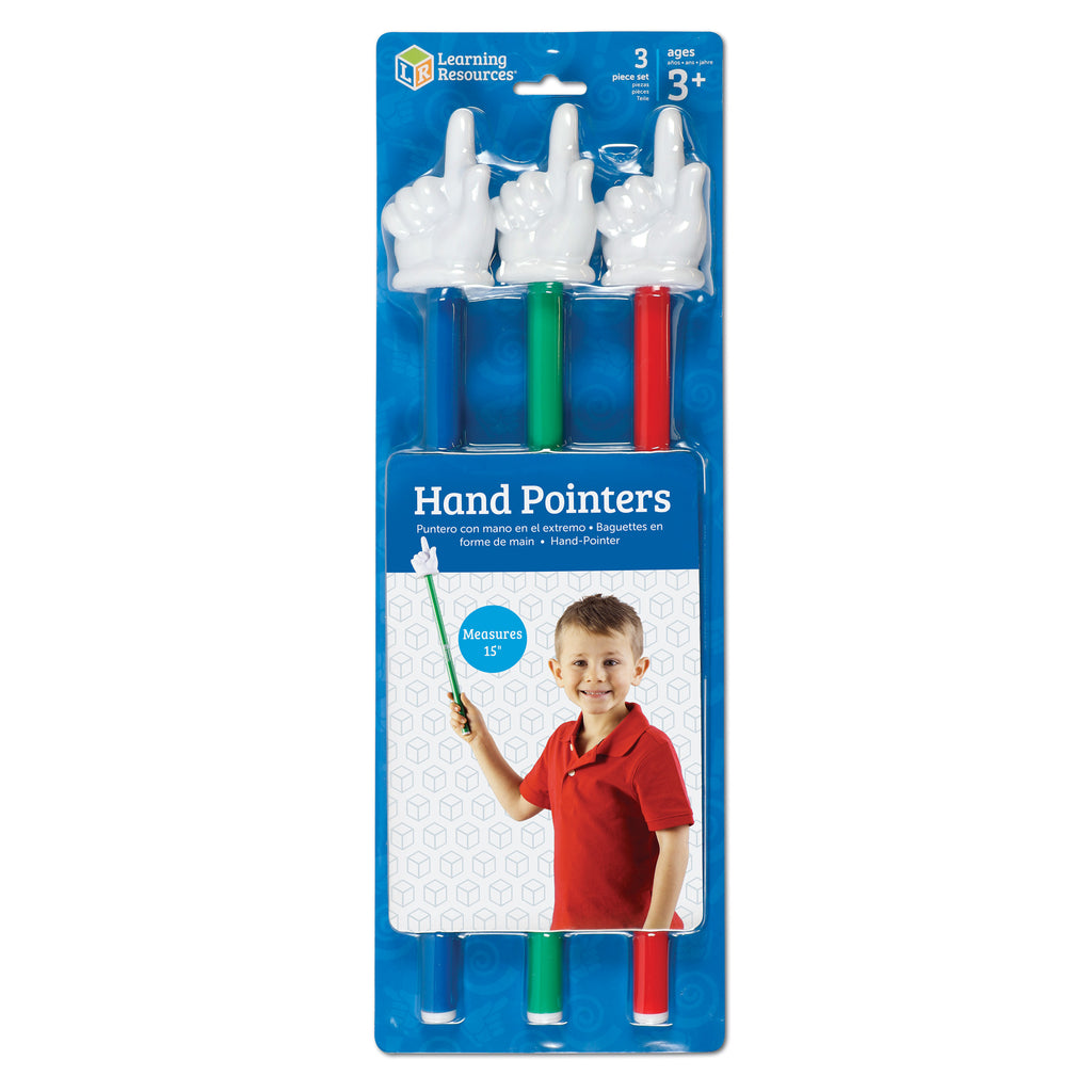 Learning Resources 15" Hand Pointers, Set of 3