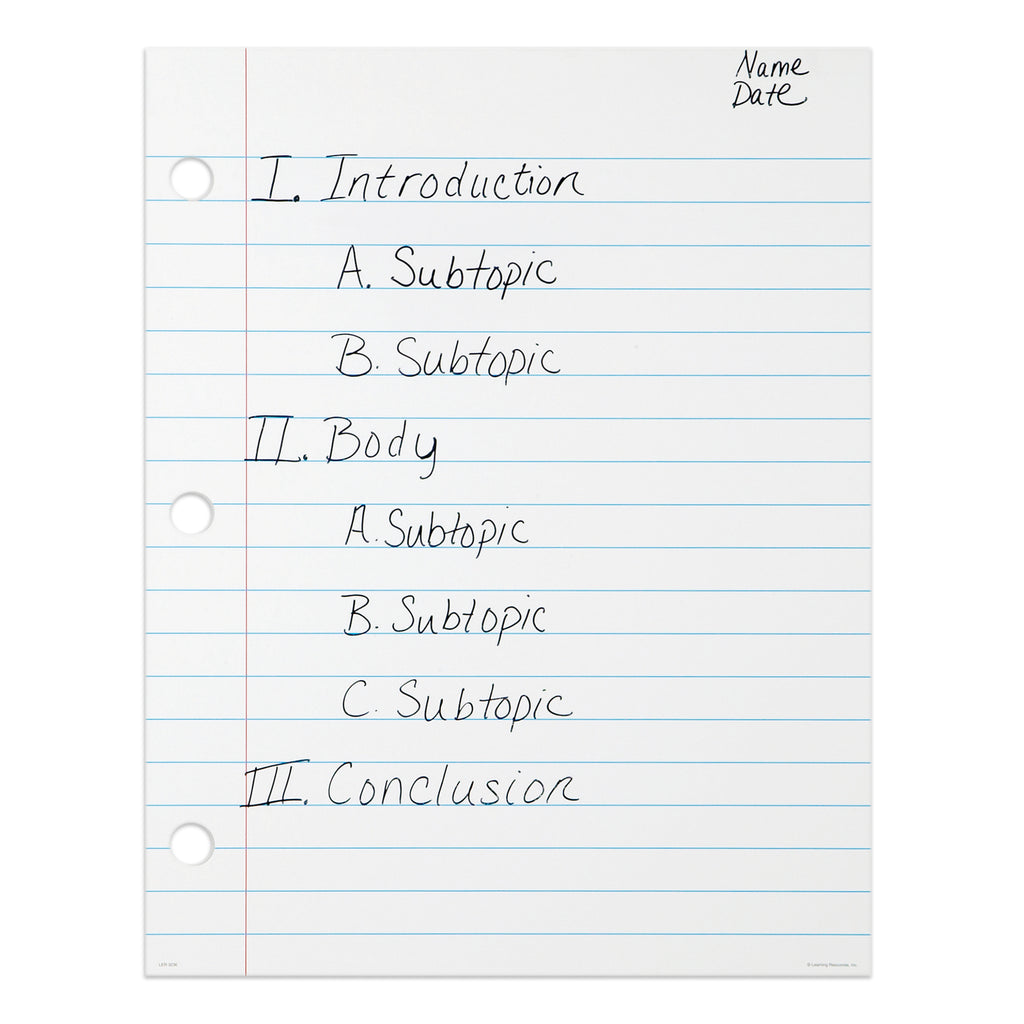 Learning Resources Magnetic Notebook Paper