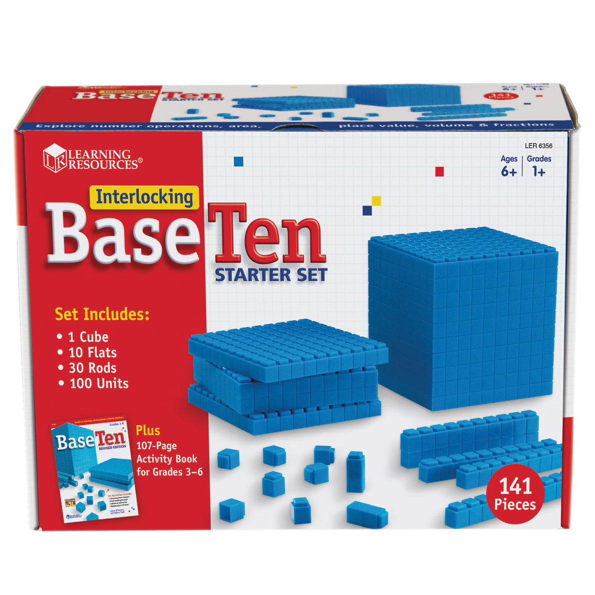 Learning Resources Interlocking Base Ten: Starter Set