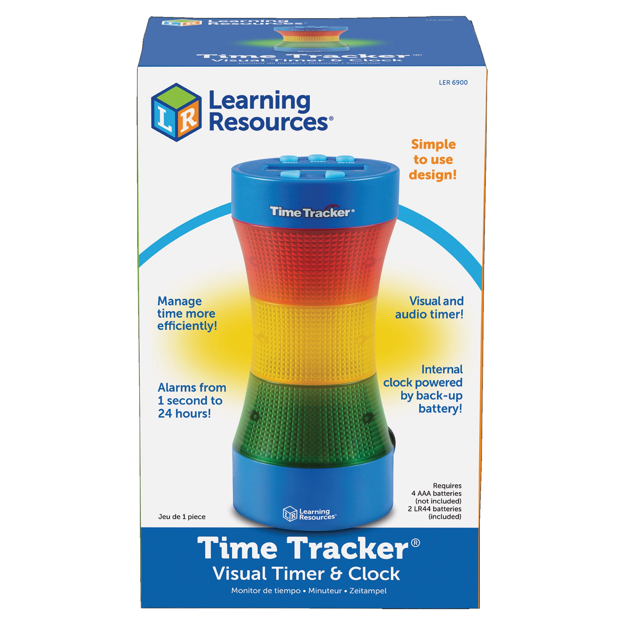 Learning Resources Time Tracker® Classroom Timer | LER6900 – SupplyMe