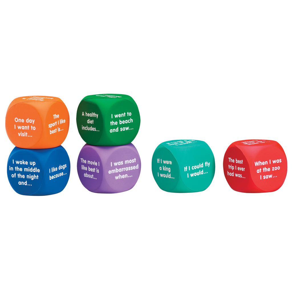 Learning Resources Writing Prompt Cubes