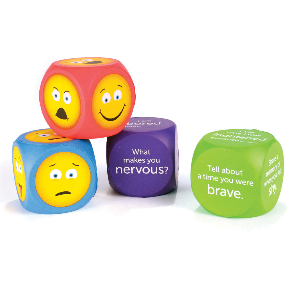 Learning Resources Soft Foam Emoji Cubes