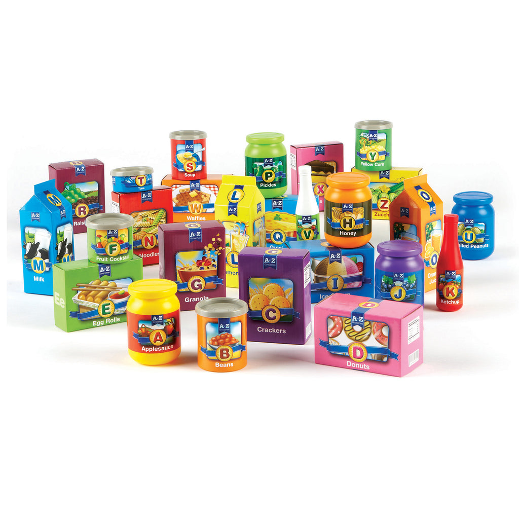 Learning Resources A to Z Alphabet Groceries
