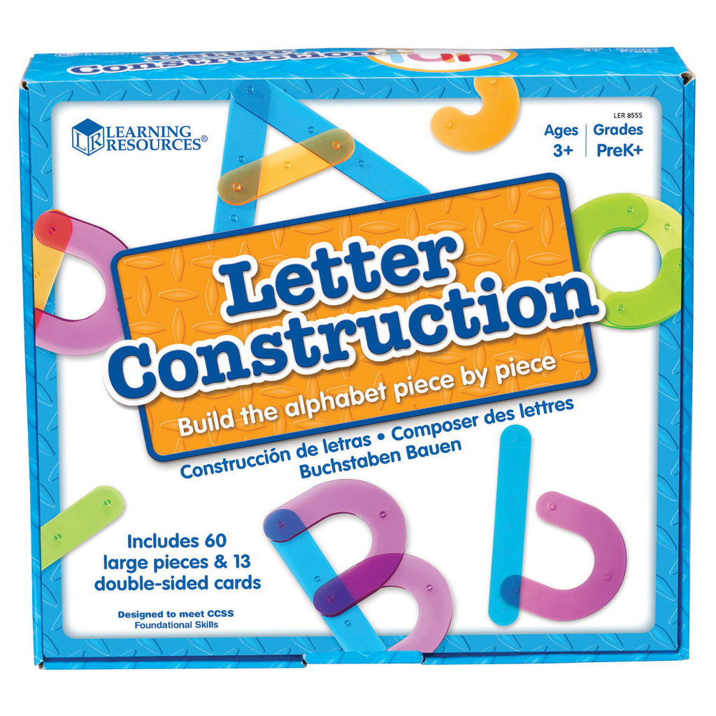 Building Letters And Numbers Learning Resources Letter and Number Construction Kit | LER8555 – SupplyMe
