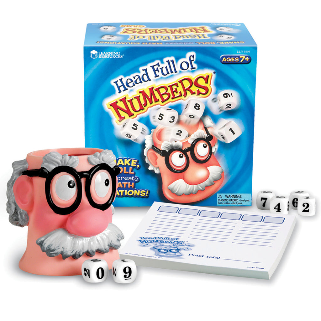 Learning Resources Head Full of Numbers® Math Game