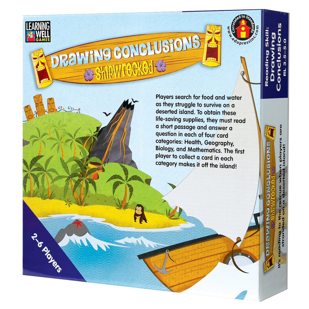 Teacher Created Resources Drawing Conclusions Game, Blue Level (discontinued)