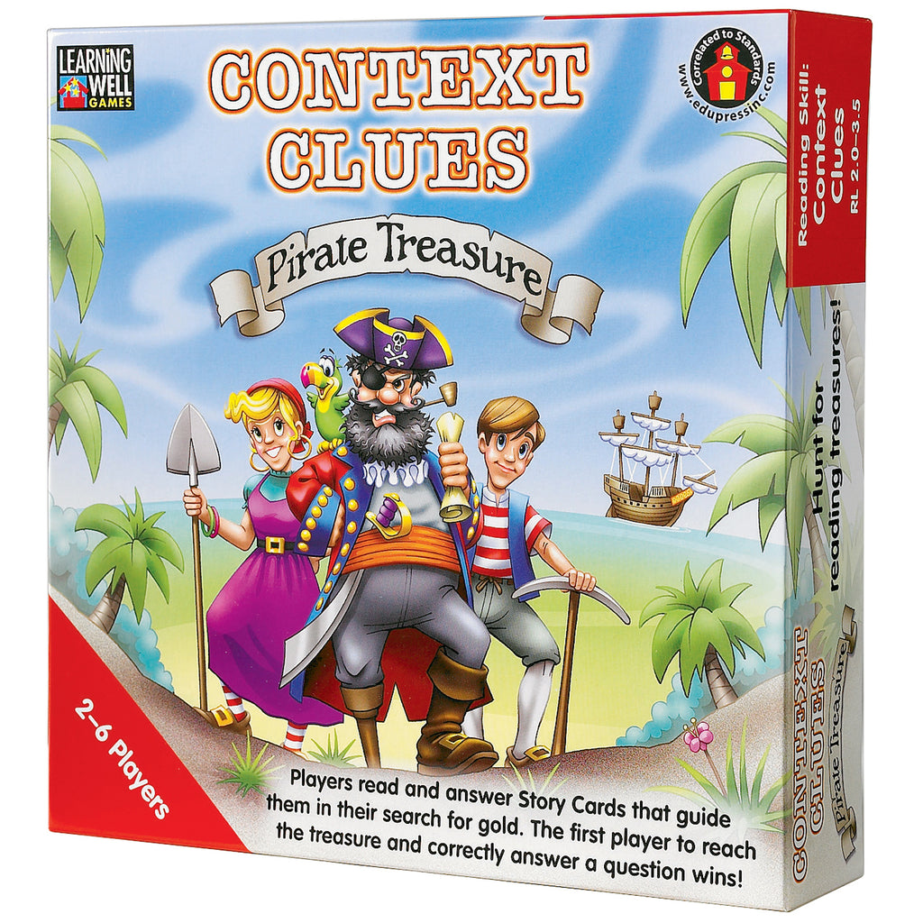 Teacher Created Resources Context Clues Game, Red Level