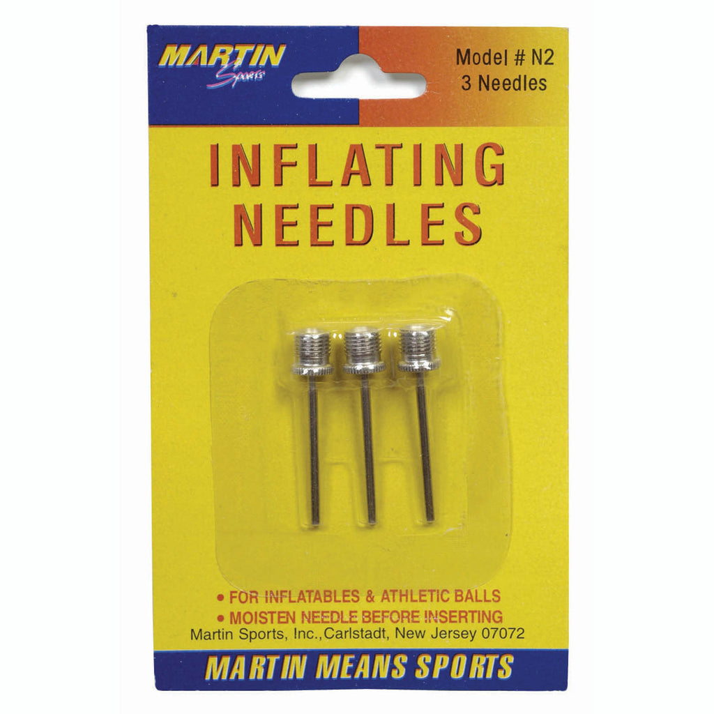 Dick Martin Sports Inflating Needles 3-Pk On Blister Card