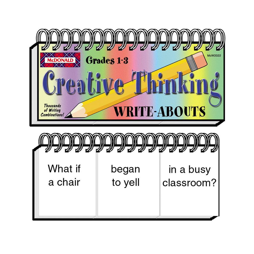McDonald Publishing Creative Thinking Write-Abouts, Grades 1-3
