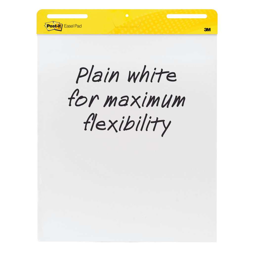 3M Post-It Self-Stick Easel Pads 2/Pk White (discontinued)