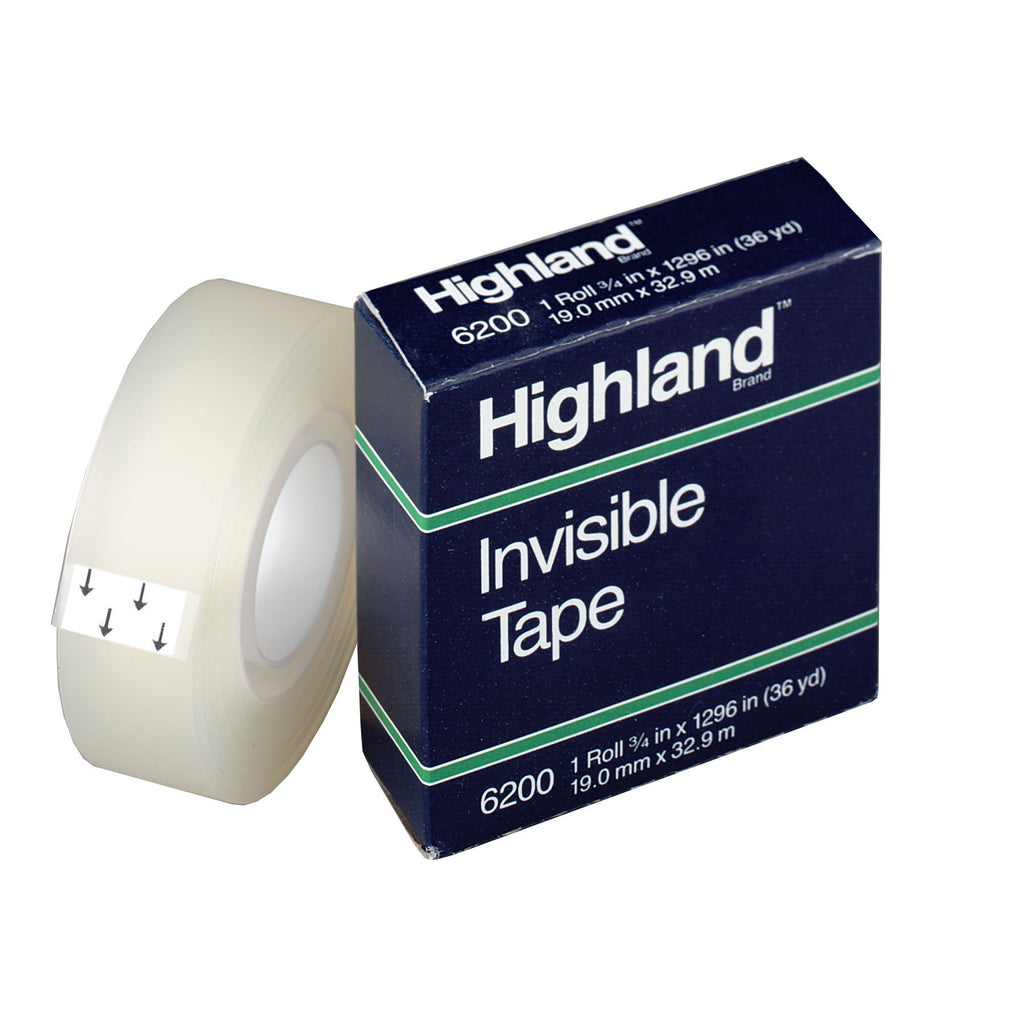 3M Tape Highland Invisible 3/4 x 1296