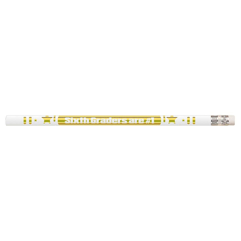 Musgrave Pencil Company 6th Graders Are #1 12Pk Motivational Fun Pencils