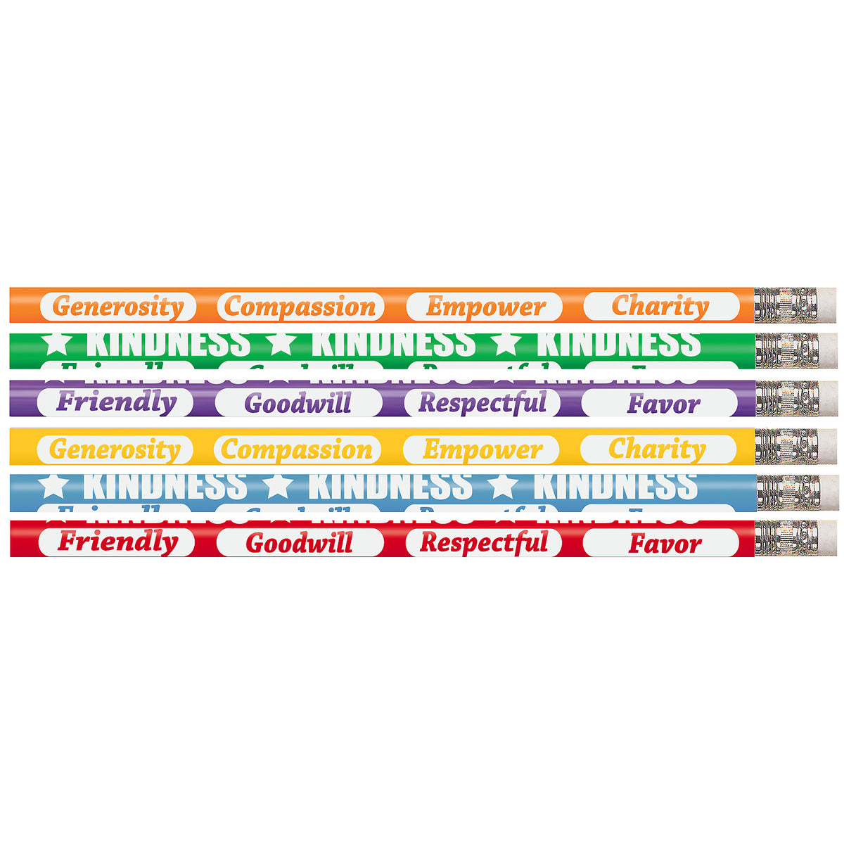 Musgrave Pencil Company Kindness Kounts Pencils, 12Pk