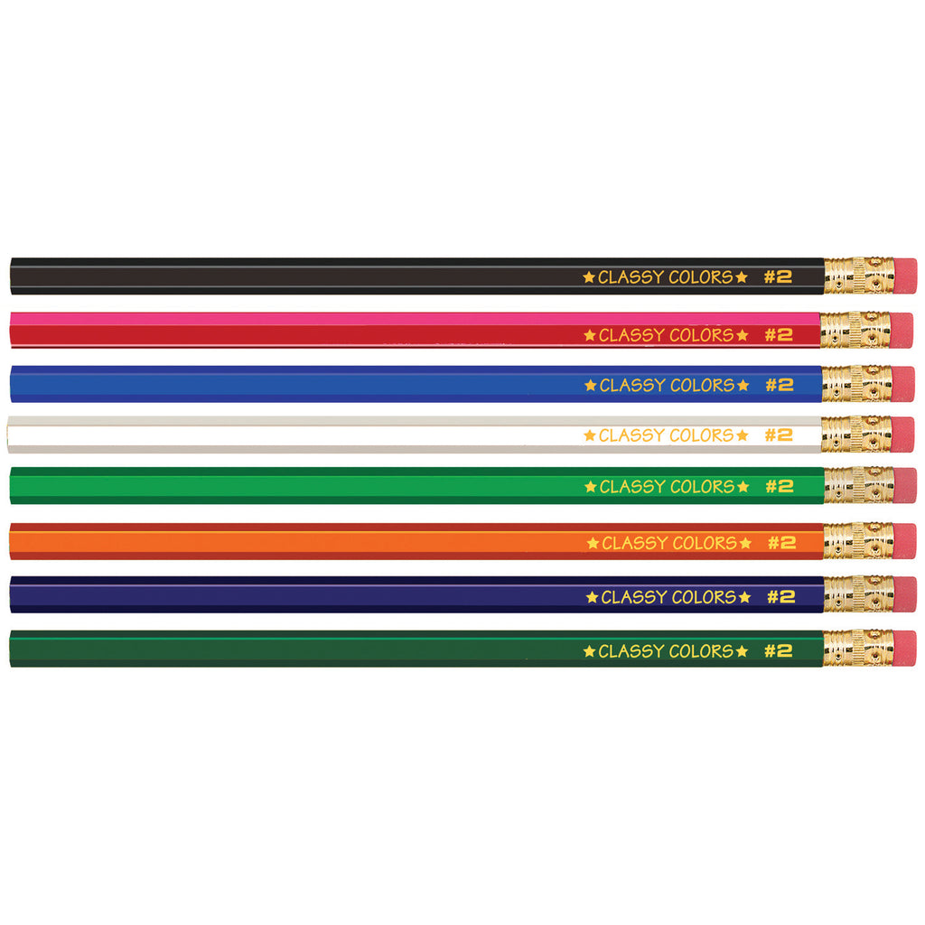 Musgrave Pencil Company Musgrave No 2 Dozen Wood Case Hex Pencils Assorted Colors