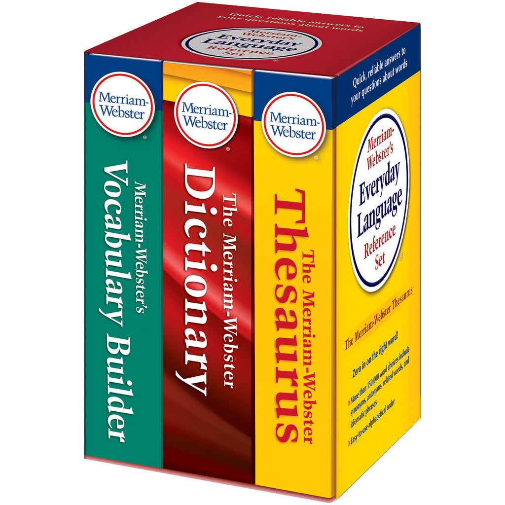 Merriam-Webster's Everyday Language Reference Set (Set of 3) (discontinued)