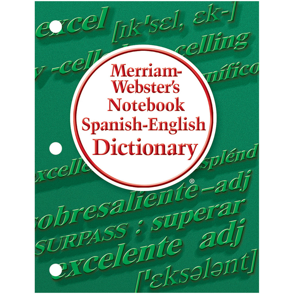 Merriam-Webster's Notebook Spanish English Dictionary