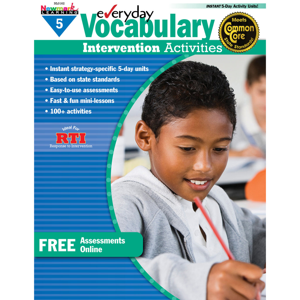 Newmark Learning Everyday Vocabulary Intervention Activities Gr 5
