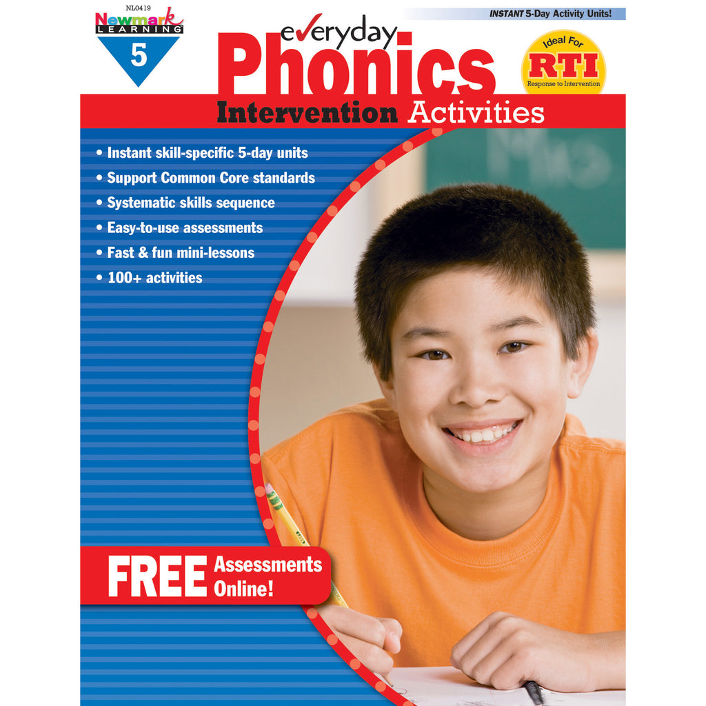 Newmark Learning Everyday Phonics Gr 5 Intervention Activities