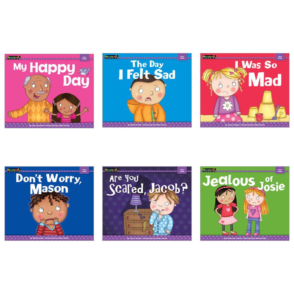 Newmark Learning MySELF Theme: I Have Feelings, Set of 6 Books