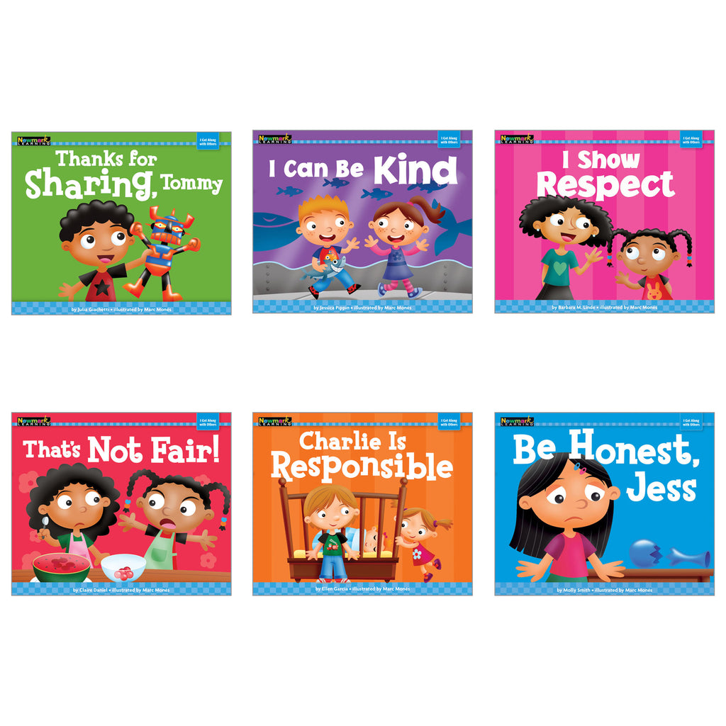 Newmark Learning MySELF Theme: I Get Along with Others, Set of 6 Books