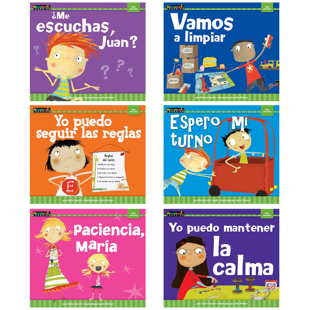 Newmark Learning "Control of Myself" Spanish Readers, 6 Pack