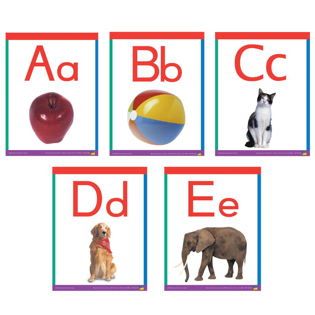 Newmark Learning Alphabet Frieze Cards Set