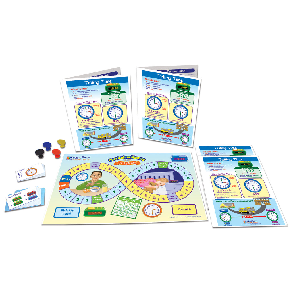 New Path Learning Telling Time Learning Center, Grades 1-2 (discontinued)