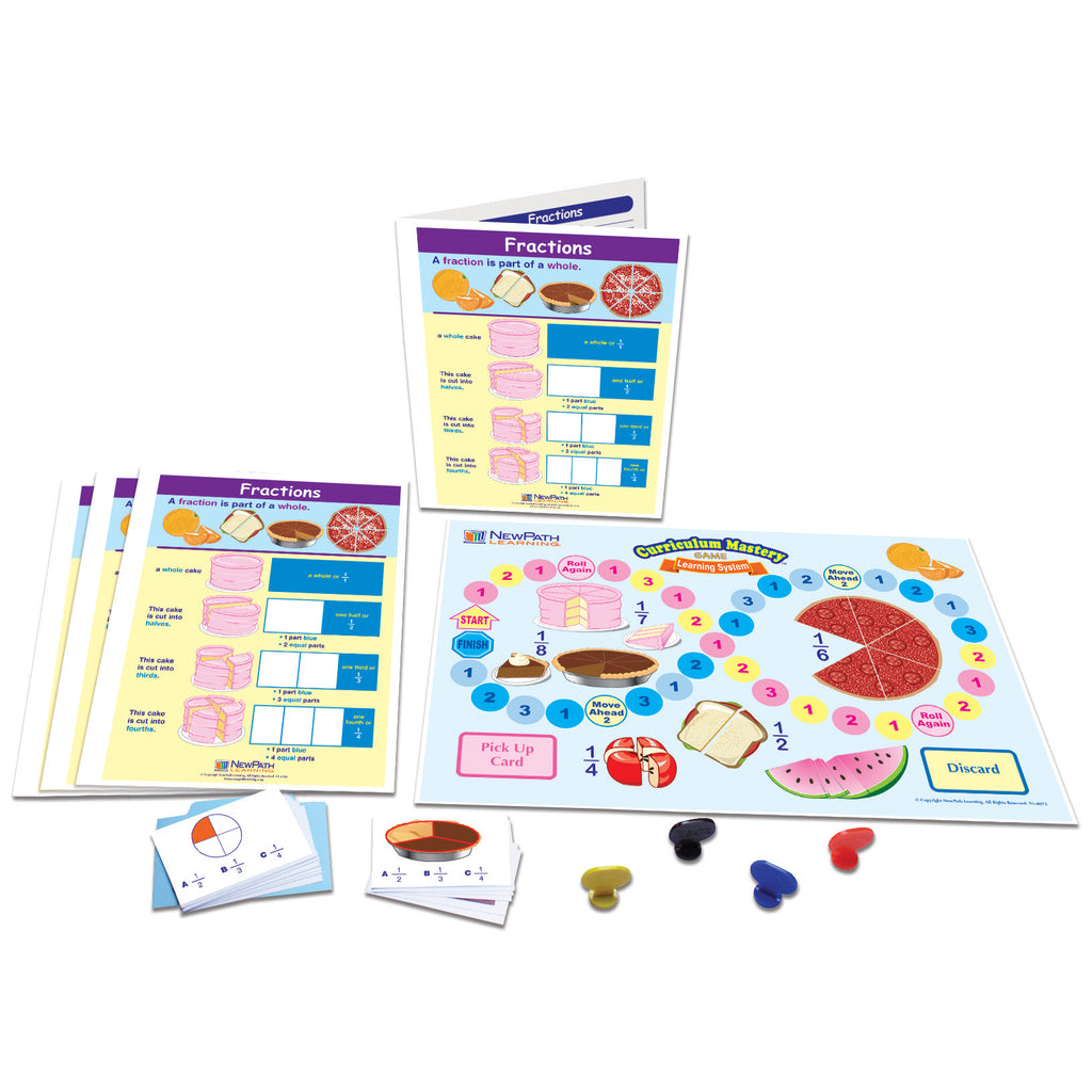 New Path Learning Fractions Learning Center, Grades 1-2