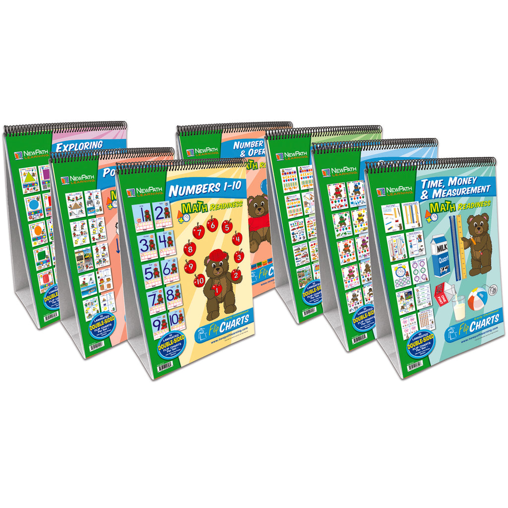 New Path Learning Math Readiness 7 Curriculum Mastery Flip Chart Set ...