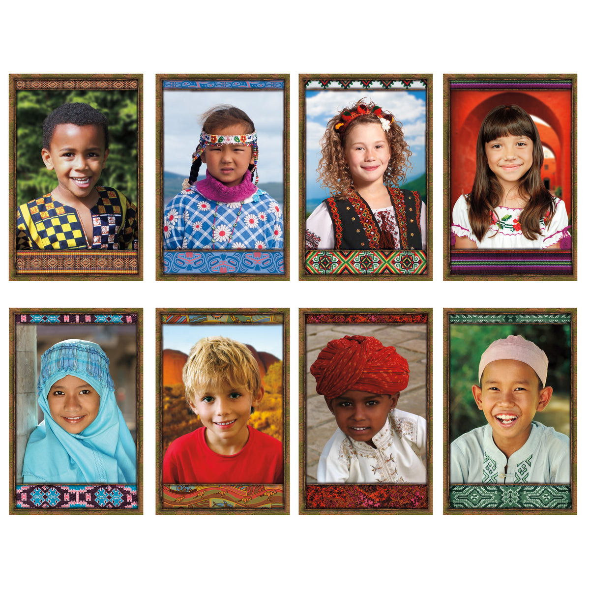 North Star Teacher Resources All Kinds of Kids: International Bulletin Board Set